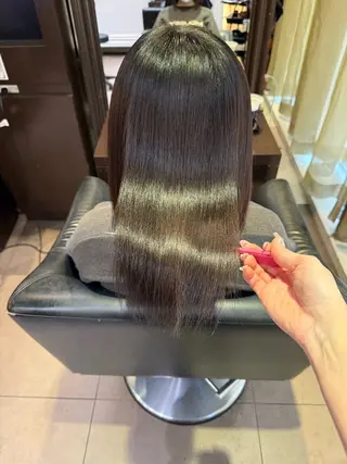 セミロング 【髪質改善💎韓国風 レイヤー🌷】山川のヘアスタイル