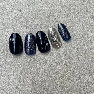 ネイル ⭐︎休業中の練習⭐︎ JNA認定講師髙橋のネイルデザイン