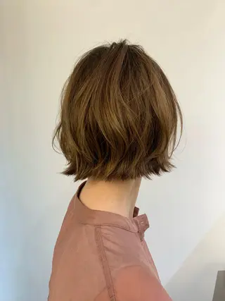 ショート パーマ 朝がラクになるパーマ トウバルタイキのヘアスタイル