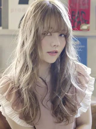 ロング カラー Siesta所属・📣髪質改善縮毛矯正 特化美容師｜庭田📣のヘアスタイル