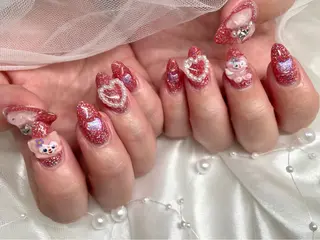 ネイル ゆりか ジョアアンジェ福島のネイルデザイン