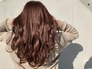 ロング カラー モテ髪🌈細矢 森平のヘアスタイル