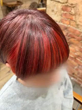 ショート カラー 髪質改善カラー /高山奈夕のヘアスタイル