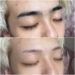 メンズ アイブロウ WARP 高橋のマツエク・マツパデザイン