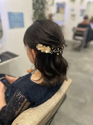 ヘアアレンジ ナチュラル🌿垢抜け 福澤ゆきあのヘアスタイル