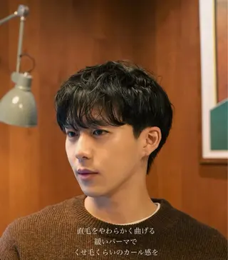パーマ メンズ タチカワユウキ ／メンズ似合わせのヘアスタイル