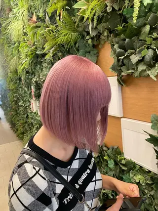 ミディアム カラー ヘアアレンジ メンズ SALOWIN所属・ハイトーン美容師 MASATOのヘアスタイル