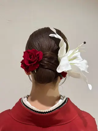 ヘアアレンジ ルプラボウ /小見山琴衣のヘアスタイル