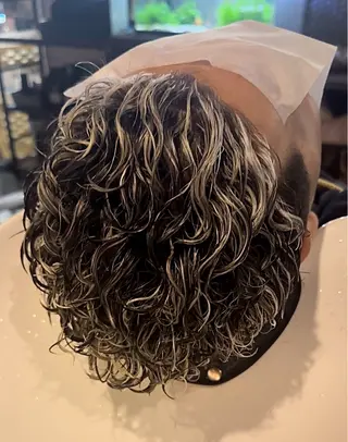 パーマ メンズ 年間2000名担当◎ パーマ職人/仲原佑樹のヘアスタイル