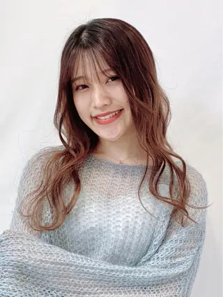 ロング 【ミディアムと ロングに特化】島田恋のヘアスタイル