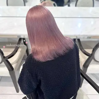 セミロング euphoria銀座グランデ所属・honoca 🤍のヘアスタイル