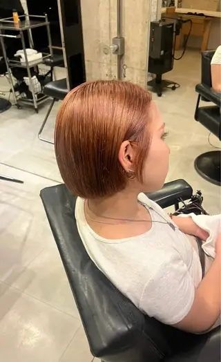 ショート カラー Luxe【ラグゼ】所属・表参道/ キリ🪐のヘアスタイル
