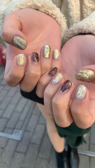 ネイル 平野葵🎀 hair/nailのネイルデザイン