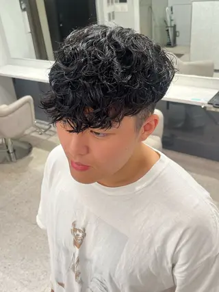 パーマ メンズ 🍐シャドウパーマ メンズ特化/守岡🍐のヘアスタイル