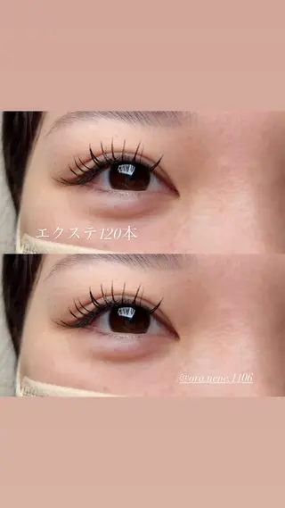 マツエク・マツパ ORO西宮店所属・ORO西宮店  三島 寧音のマツエク・マツパデザイン