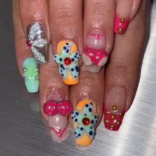 ネイル 👽個性派ネイル🎀 komachiのマツエク・マツパデザイン