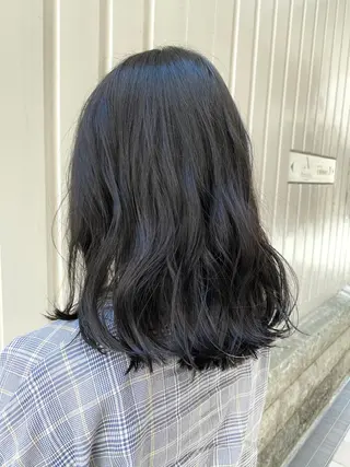 ミディアム カラー 髪質改善 ヒデのヘアスタイル
