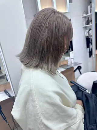 ミディアム GOAT_茅ヶ崎 キシ サクラのヘアスタイル