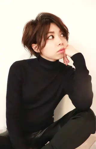 ショート カラー パーマ 二児のパパで店長な 戸田健治のヘアスタイル