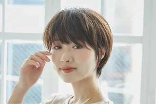 ショート カラー ショート ボブ✂︎ 髙梨  遥のヘアスタイル