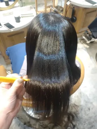 ロング 縮毛矯正/レイヤー 💎やまもとちひろのヘアスタイル