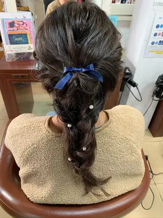 ロング ヘアアレンジ Active西新井店 【宗形 真帆】のヘアスタイル