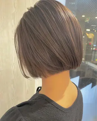 ミディアム カラー 河合秀明/ショート /ボブ/レイヤーのヘアスタイル