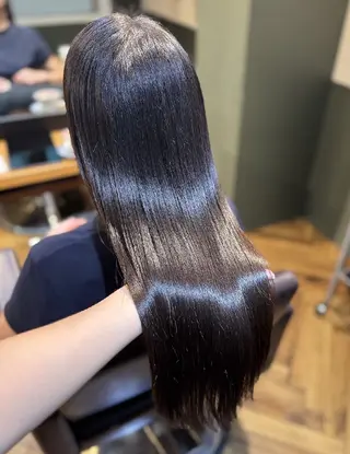ロング 市川 洸のヘアスタイル