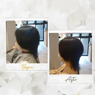 ミディアム GR 髪質改善トリートメント×ヘッドスパ【ジーアール】所属・🌺中村🌺毎日楽し くなる髪をご提案✨のヘアスタイル