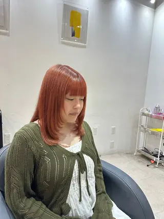 セミロング カラー YOFA hair所属・🦍YOFAhair 川西店 みゆう🦍のヘアスタイル