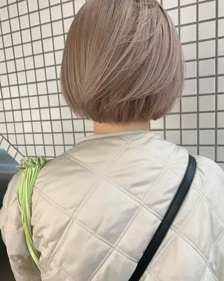 ショート カラー ヘアアレンジ 🌿ショート🌿 パーマ🌿淳平のヘアスタイル