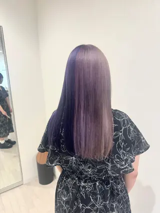 ロング カラー Re:st所属・Miyavi/カラー ショートボブのヘアスタイル