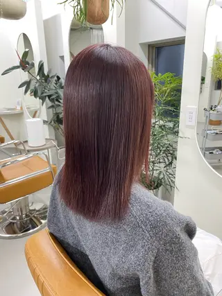 カラー fab.所属・檜 果歩のヘアスタイル