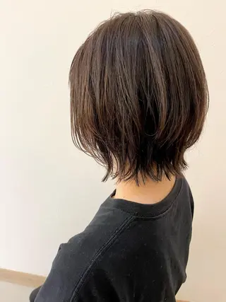 ショート Agu hair time所属・time_ メラニーのヘアスタイル