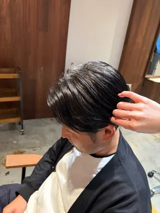 メンズ 時﨑 実子/透明感カラーのヘアスタイル