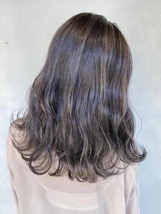 セミロング カラー LA KING GINZA TOKYO所属・🧡ショートの達人 🧡SHOのヘアスタイル