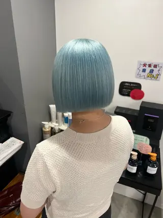 ショート カラー メンズカット/シャ ドウパーマ/KOBAのヘアスタイル