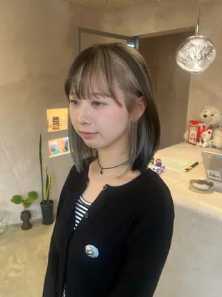 ミディアム カラー Bërg所属・Bërg mimi ‎ ౨ৎ⋆のヘアスタイル