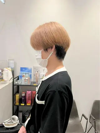カラー メンズ 吉川 陽菜のヘアスタイル