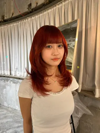 カラー aoi 🪐keen立川のヘアスタイル