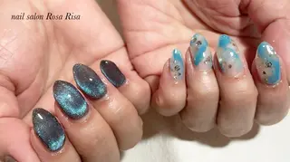 ミディアム ネイル ネイルスタジオ シェイクユアハンズのネイルデザイン