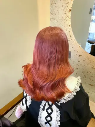 セミロング カラー tim所属・tim hinaのヘアスタイル