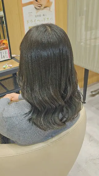 ミディアム カラー UNIX ららぽーと豊洲店所属・透明感カラー️🫧‪ ℝ𝕚𝕟𝕒のヘアスタイル