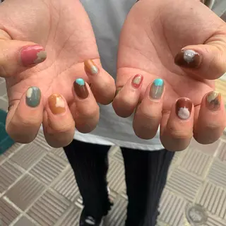 ネイル 《ニュアンスネイル》 risaのネイルデザイン