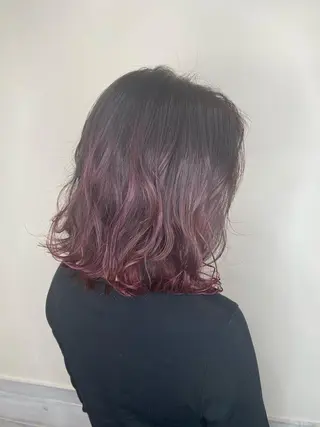 ショート カラー ヘアアレンジ アイラッシュ/美容室 個室/瀬戸 一菜のヘアスタイル