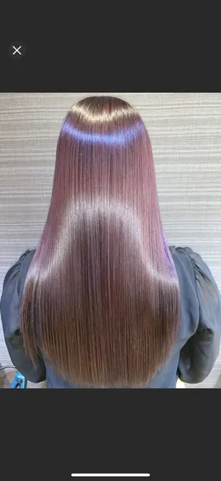 ロング Zina/髪質改善/ 縮毛矯正/谷内昇太のヘアスタイル