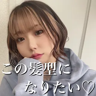 ショート カラー 韓国ヘア/艶カラー /田中悠佑のヘアスタイル