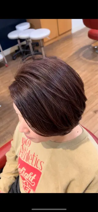 ショート カラー 脱白髪染め専門　清水 和馬のヘアスタイル