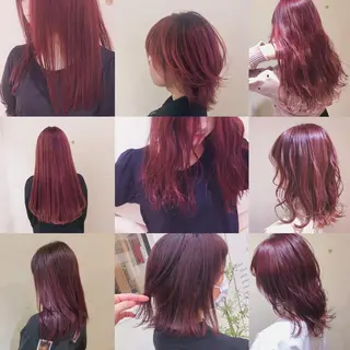 セミロング カラー パーマ ヘアアレンジ 【ツヤ髪美容師】 ツダケイスケのヘアスタイル