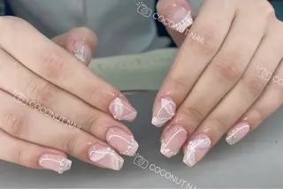 ネイル 神田 ココナッツのネイルデザイン